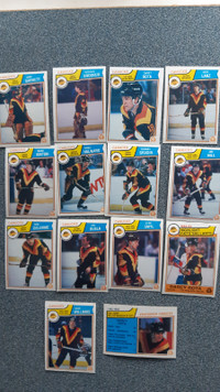 1983-84 O-PEE-CHEE Vancouver Canucks 14 basic Cartes hockey card
