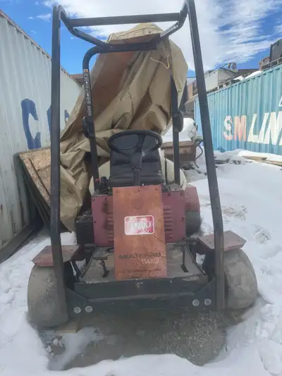 Up for sale is our sprayer. 4 speed manual. Old school. Works great has holding tank and hose real....