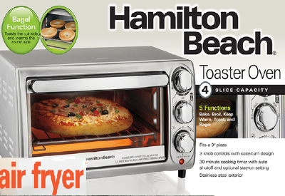 Toaster Oven-Crisp Air Fryer NEW IN BOX WARRANTY-$69-NO TAX, View more