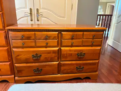 Wood furniture - dresser, armour, tables, View more