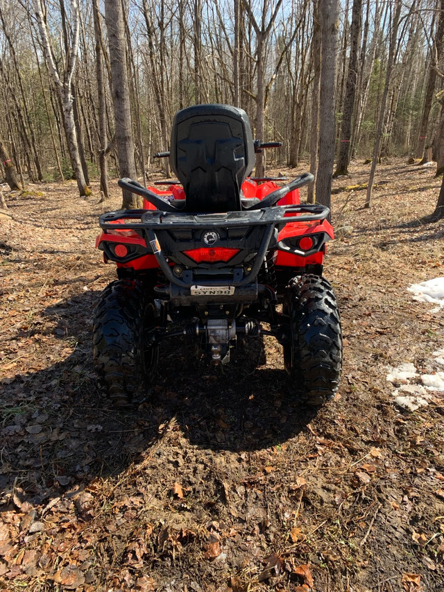 2022 Can Am 570 Outlander with two up seat in ATVs in Trenton - Image 3