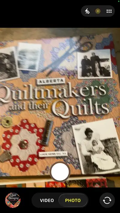 I am selling a collection of quilt books, including titles such as 'Alberta Quiltmakers and their Qu...