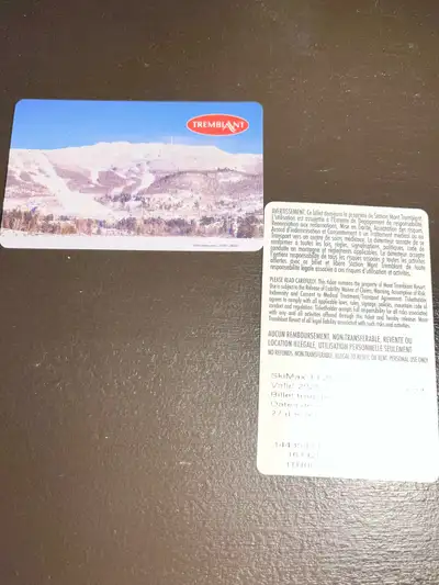 Tremblant ski tickets, View more