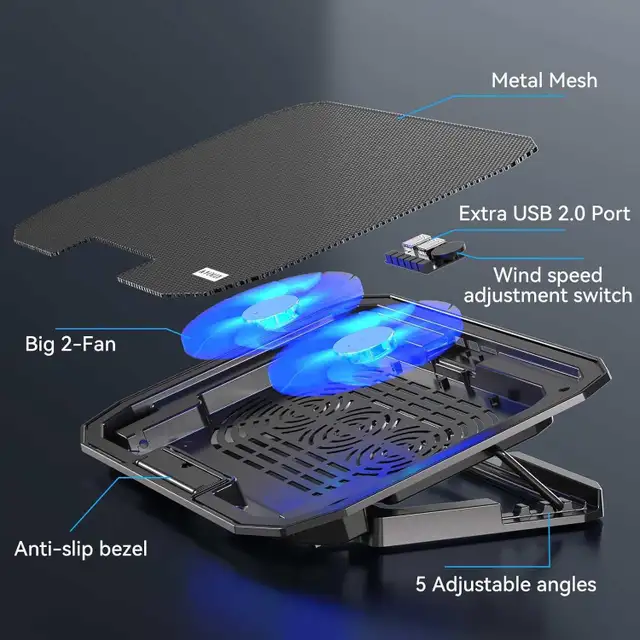Kyolly Laptop Cooler in Laptop Accessories in Markham / York Region - Image 11