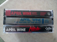 April Wine 3 ORIGINAUX état NEUVES  $20.