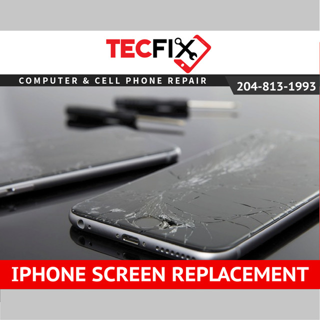TecFix - iPhone, Samsung, Cell Phone Screen Repair - 1094 Nairn in Cell Phones in Winnipeg