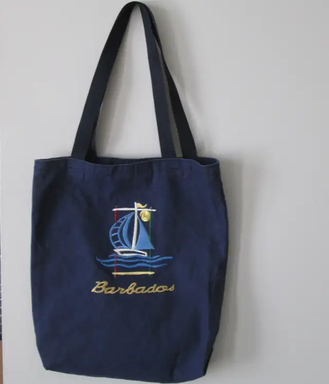 Barbados Napkin Holder/Barbados Embroided Tote Bag in Arts & Collectibles in London - Image 11