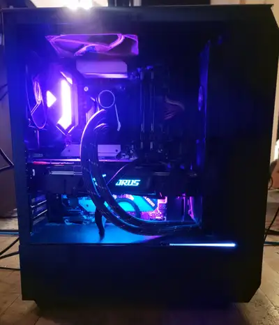 AMD 5950x 16 cores 3.4gig 32 gig DDR4 RAM 500 gig NVME Carte graphique Aorus GeForce GTX 1080 Ti 11...