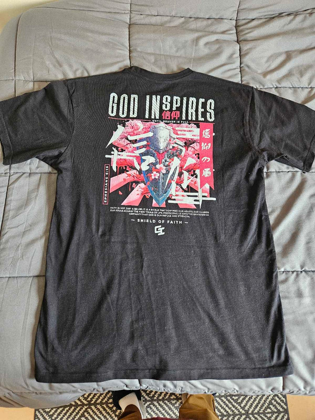 Brand new God inspires T-Shirt in Men's in St. John's - Image 2
