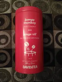 David's Tea Jumpy Monkey Tea 85g Tin