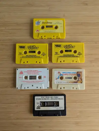 Various Vintage Kids Story Read-Along CASSETTES ONLY, View more