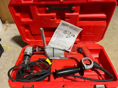 Milwaukee angle drill used once, View more