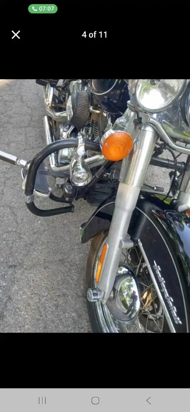 2009 Harley Davidson Heritage Softail in Street, Cruisers & Choppers in Ottawa - Image 5