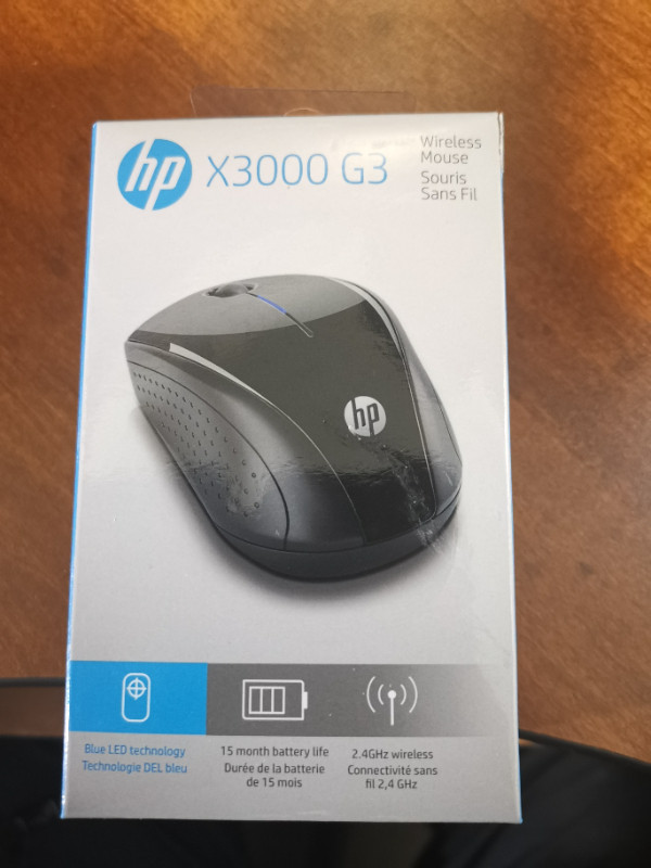 HP Wireless Mouse in Mice, Keyboards & Webcams in Windsor Region