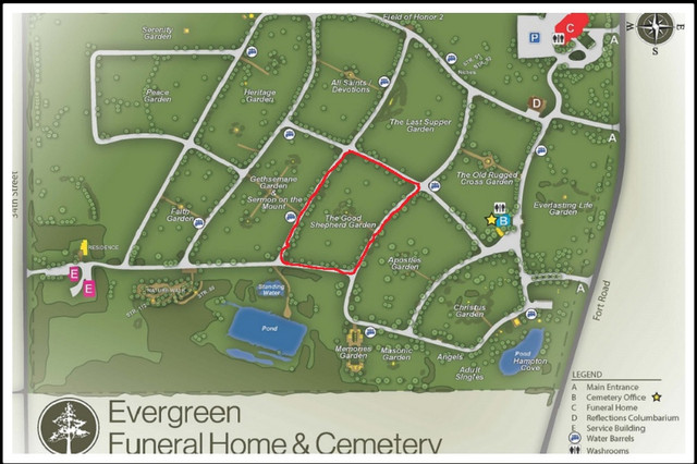 Evergreen Memorial Plot for Sale in Health & Special Needs in Edmonton - Image 2