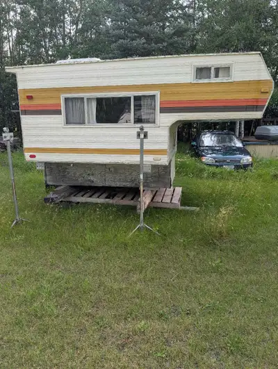 Edson truck camper bought this camper with plans and as life goes plans change was told everything w...