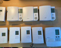 Thermostats programmable x8 + thermostat electronic x1