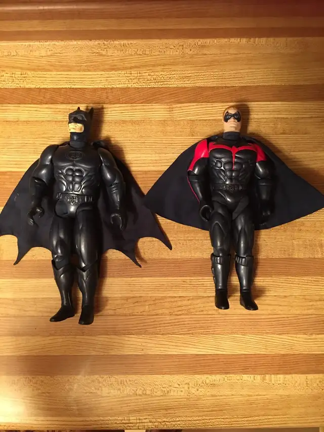 TOY-BATMAN & ROBIN-12” FIGURES-FROM THE MOVIE
