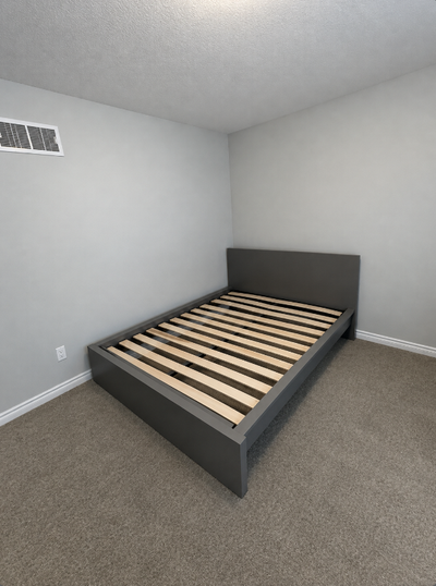 Grey Bed Frame from IKEA, View more