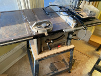 9" Craftsman Table Saw with Rolling Stand