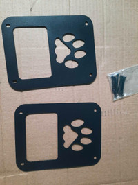 Paw taillight covers