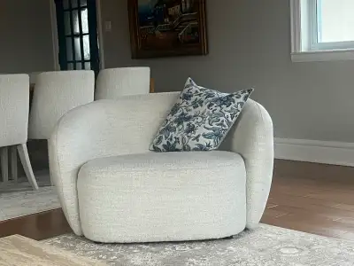 Modern loveseat, View more