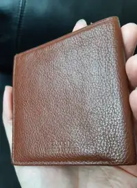 Genuine leather cardex wallet