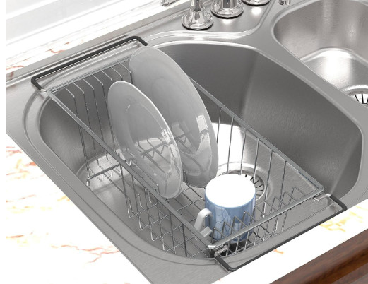 Over Sink Counter Top Dish Drainer Drying Rack in Kitchen & Dining Wares in Thunder Bay - Image 4
