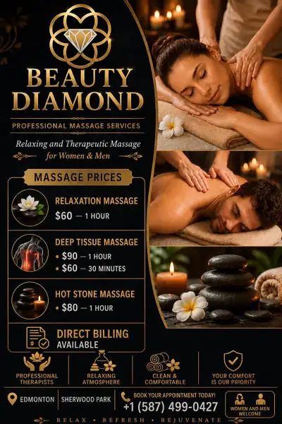 Relax, recharge, and feel your best with our professional massage services. Book your session today....