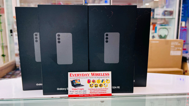  Brand New Sealed Box SAMSUNG GALAXY S24FE 5G  in Cell Phones in Mississauga / Peel Region