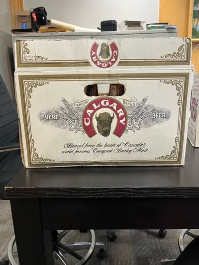 Calgary Brewery 100th Anniversary Beer Case, View more