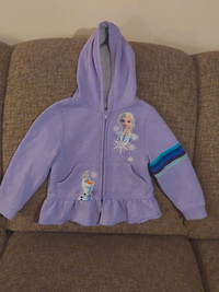 Authentic Disney Frozen 2 zip up hoodieGreat shapeKids Size 4$10