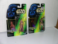 Star Wars Power of the Force Green Card figures