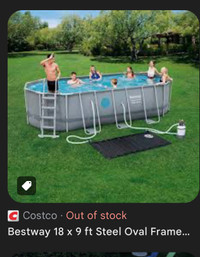 Best way Costco Pool 18ft