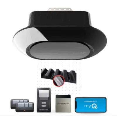 CHAMBERLAIN 3/4HP SMART GARAGE DOOR OPENER MODEL B4613TC  , View more