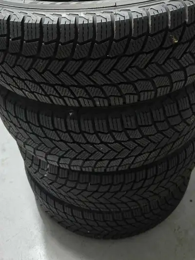 One set of four like new Michelin X-ice snow winter tires with rims for sale. Tires size is 235/50/R...