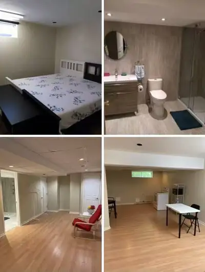 West Island basement for rental