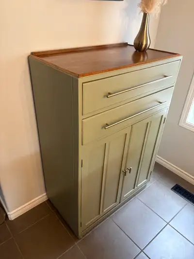 Vintage Sage Green Sideboard, View more
