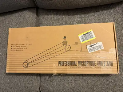 Heavy duty Microphone Arm Stand. New! , View more