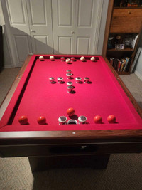 Bumper Pool Table 