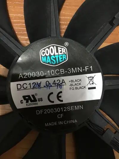 Cooler Master 200mm Desktop Computer Fan for Sale, View more