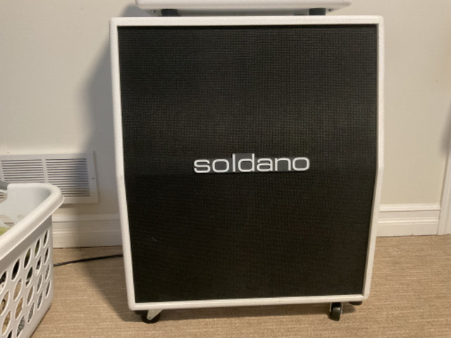 Soldano 2x12 greenback cabinet in Amps & Pedals in North Bay