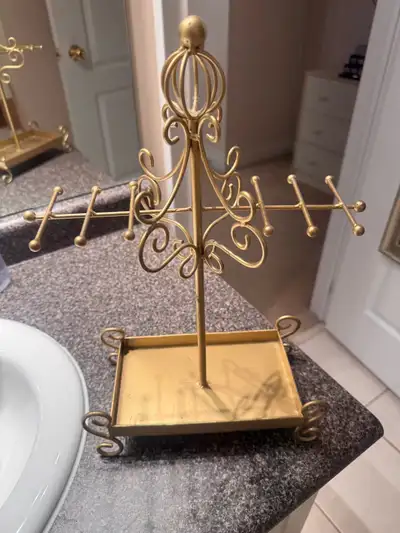 Gold Jewelry Stand, View more