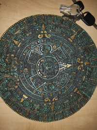 Mayan Mexican Vintage Wall Hanger Tabletop Home Art Decor