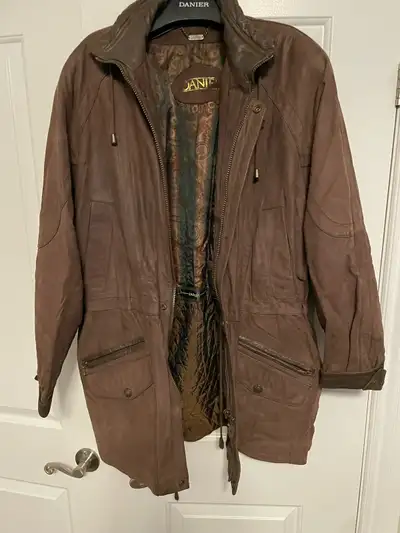 DANIER LEATHER JACKET, View more
