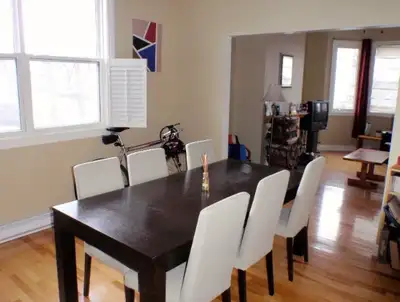 One person only Fully furnished room for rent in a beautiful 2 level 2 bedroom 1.5 bath condo. Hardw...