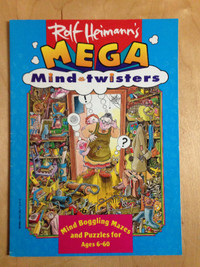 Rolf Heimann's MEGA Mind Twisters Mind Boggling Mazes and Puzzle