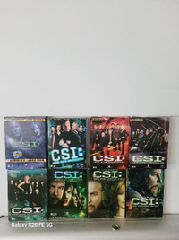 CSI  The Complete Series 1-8 DVDS-Like New 