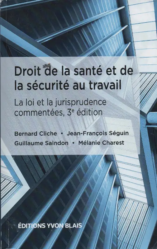 Occupational Health and Safety Law, 3rd Edition