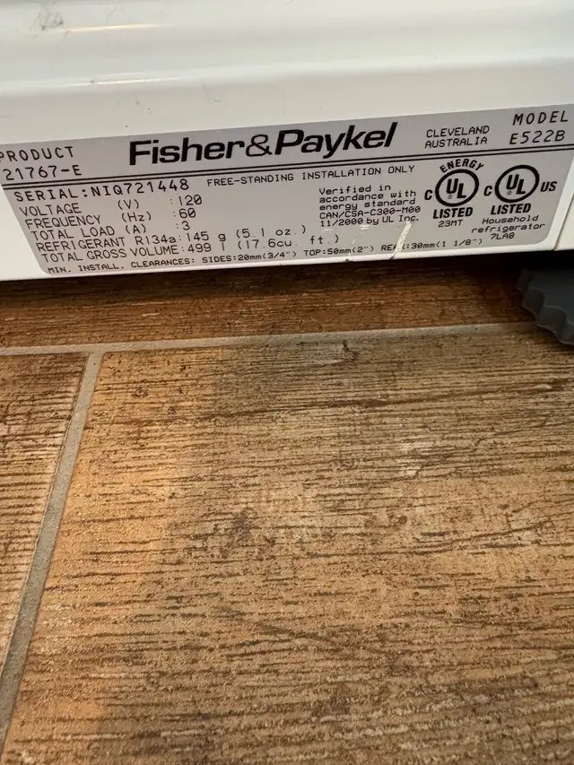 Frigidaire FISHER PAYKEL pour pièces.  CARTE ÉLECTRONIQUE NEUVE  in Refrigerators in Laval / North Shore - Image 6